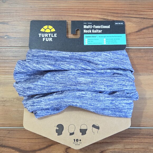 Comfort Stria Tube Neck Gaiter Turtle Fur Multi Functional - Picture 2 of 7